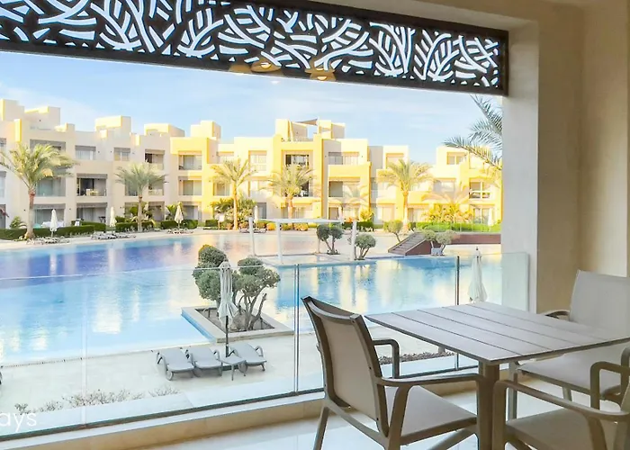 Ollystays - Walk To & Pool, Mangroovy 3br, El Gouna ! شقة الغردقة